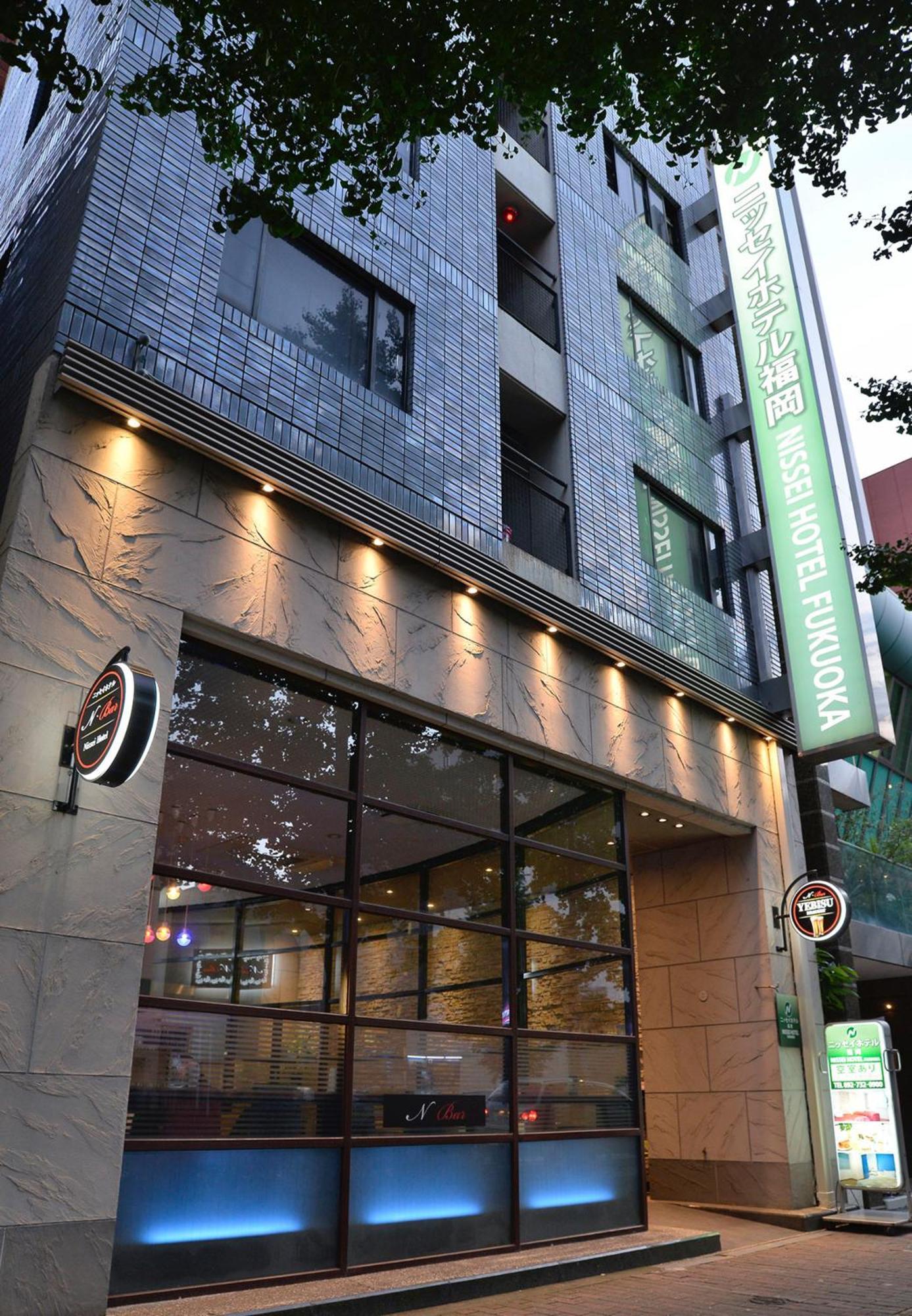 Nissei Hotel Fukuoka Fukuoka  Bagian luar foto